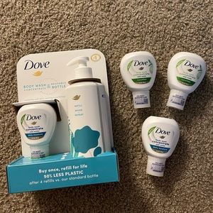 Dove Body Wash Refill Concentrate & Reusable Bottle